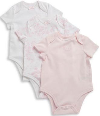 LITTLEMEThree-PackPatternedBodysuits