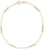 JENNIFERMEYER18-karatGoldBarBracelet