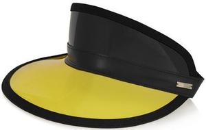 FENDIFauxLeather-trimmedPVCVisor