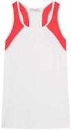 L'ETOILESPORTPaneledStretch-satinJerseyTennisTop
