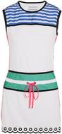 MONREALLONDONSignatureMesh-paneledStretch-jerseyTennisDress