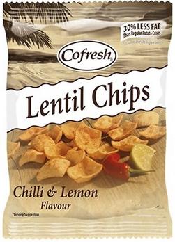 Cofresh Eat Real Lentl Chip Lem Chilli 40g