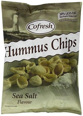 Cofresh Eat Real Hummus Chip Sea Salt 45g