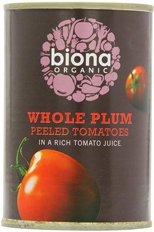 Biona Organic Peeled Tomatoes 400g