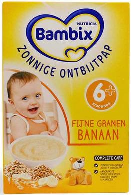 Bambix Sunny Breakfast Porridge Fine Grain Banana (6 months +)
