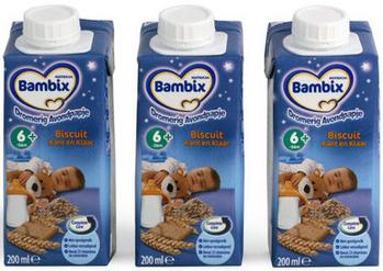 Bambix Dreamy Evening Porridge Biscuit (6 months +) - 3 x 200ml