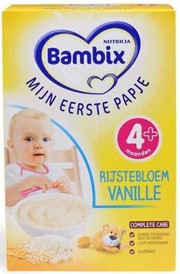 Bambix My First Porridge Rice Flour Vanilla (4 months +)