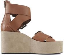 JeffreyCampbellJeffreyCampbellForWomen:ToscanyTanBeigeSuedeWedges
