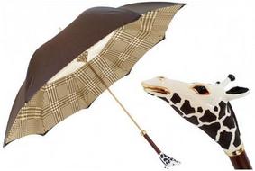 PasottiWomenLuxeGiraffeUmbrella,DoubleCloth