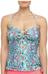 EllaMossSwimSavannahIkatBandiniSwimTop,Blue/Pink/Green