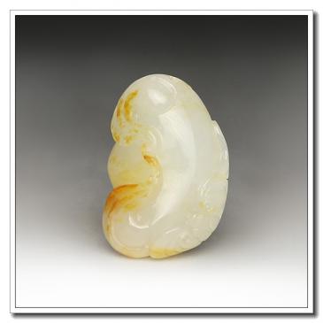和田白玉籽料掛件福