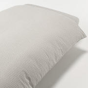 水洗棉被套SD170×210cm用/米色格纹