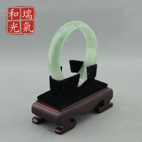 瑞氣和光1157-19冰種緬甸玉石綠手鐲專柜純天然翡翠A貨玉鐲送禮物女手鐲