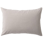水洗棉枕套43×100cm用/米色