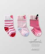 女婴儿2015弹性棉百搭保暖袜子三件装