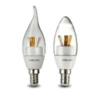 德力西3WLED尖泡LED拉尾泡E14燈頭吊燈專用LED燈泡