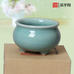 瑞氣和光陶瓷佛具用品線香座香插香道/龍泉青瓷香爐家居擺件手工小香爐