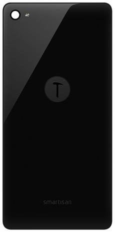 Smartisan T1 适配原装手机背盖 黑色 采用3D打磨技术 极致曲面
