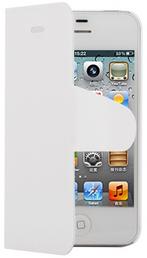 iPhone4 4S 一体式 后壳保护套(白色)