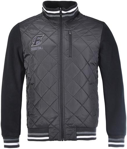 匹克PEAK运动薄棉夹克男子2015冬季新品保暖舒适休闲外套F554591
