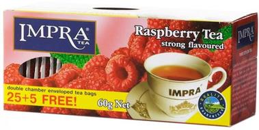 IMPRA英伯伦山莓味红茶斯里兰卡原装进口锡兰红茶袋泡果香茶包