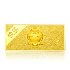 快樂福星寶寶黃金足金金條