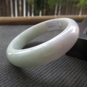 純天然緬甸翡翠A貨溫潤清新玉手鐲