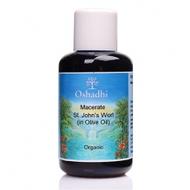 Oshadhi有机圣约翰草浸泡油在橄榄油中