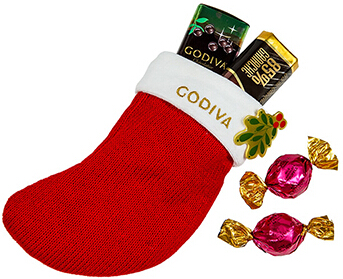歌帝梵圣诞袜连巧克力礼盒