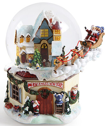 圣老拉雪橇LED声控音乐盒--曲目《圣诞快乐》