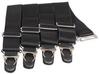 4XSteelSuspenderClipsInBlack