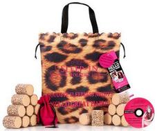 SLEEPINROLLERS-BROWNLEOPARDX20INABAG