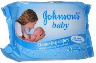 Johnson&Johnson强生婴儿娇嫩倍护湿巾20片