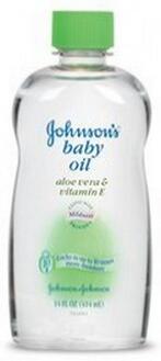 Johnson&Johnson强生婴儿芦荟润肤油500ml