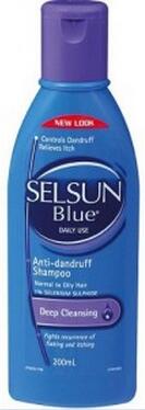 SelsunBlue特效去屑止痒洗发水200ml