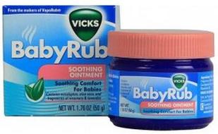 Vicks維克斯嬰幼兒止咳通鼻膏50g