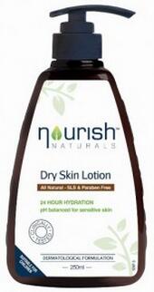 Nourish干燥肌肤保湿乳液250ml深层滋养、滋润皮肤