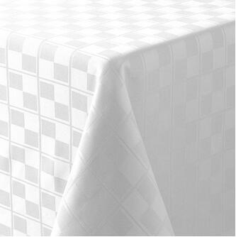 Food Network™ Stain-Resistant Microfiber Checkered Tablecloth
