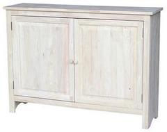 InternationalConcepts3-ShelfEntrywayStorageCabinet