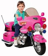 NationalProductsPoliceMotorcycleRide-On-Pink