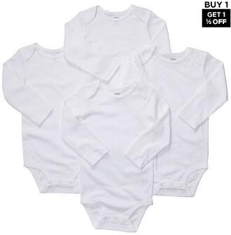 BabyCarter's4-pk.SolidBodysuits