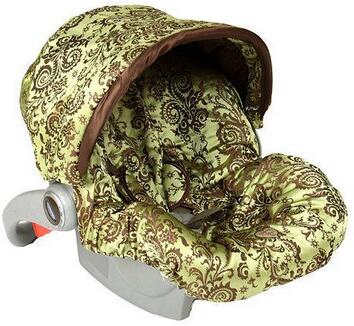 Baby Bella Maya Caramel Apple Swirl Infant Car Seat Cover