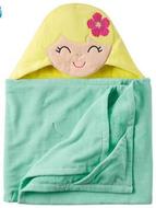 HulaGirlHoodedTowel