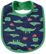 CrocodilePrintFeedingBib