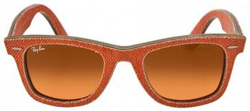 NewWayfarerOrangeGradientLens50mmMen'sSunglasses
