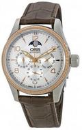 BigCrownComplicationSilverDialBrownLeatherMen'sWatch