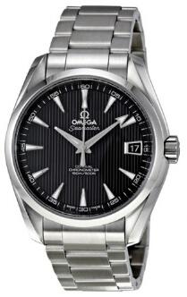 SeamasterAquaTerraBlackDialAutomaticStainlessSteelMen'sWatch