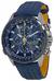 EcoDriveBlueAngelsWorldChronographBlueLeatherMen'sWatch