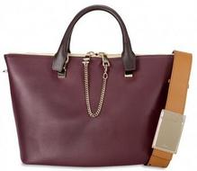 BayleeSmallLeatherTote-WildPurpleAndTeakBrown