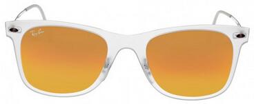 NewWayfarerLightRayRedMirrorLenses50MmSunglassesRB4210-50-646-6Q